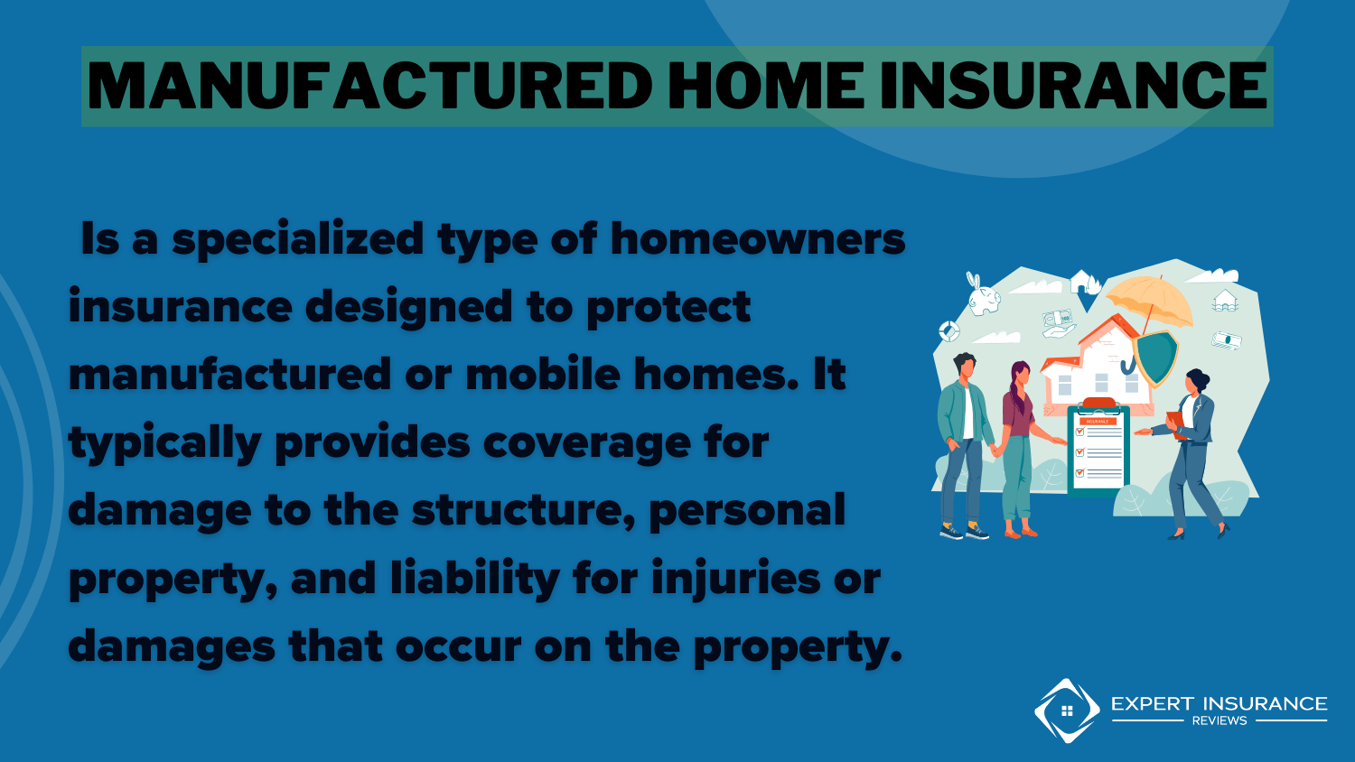 Manufactured Home Insurance Definition Card: Best Insurance for Manufactured Homes