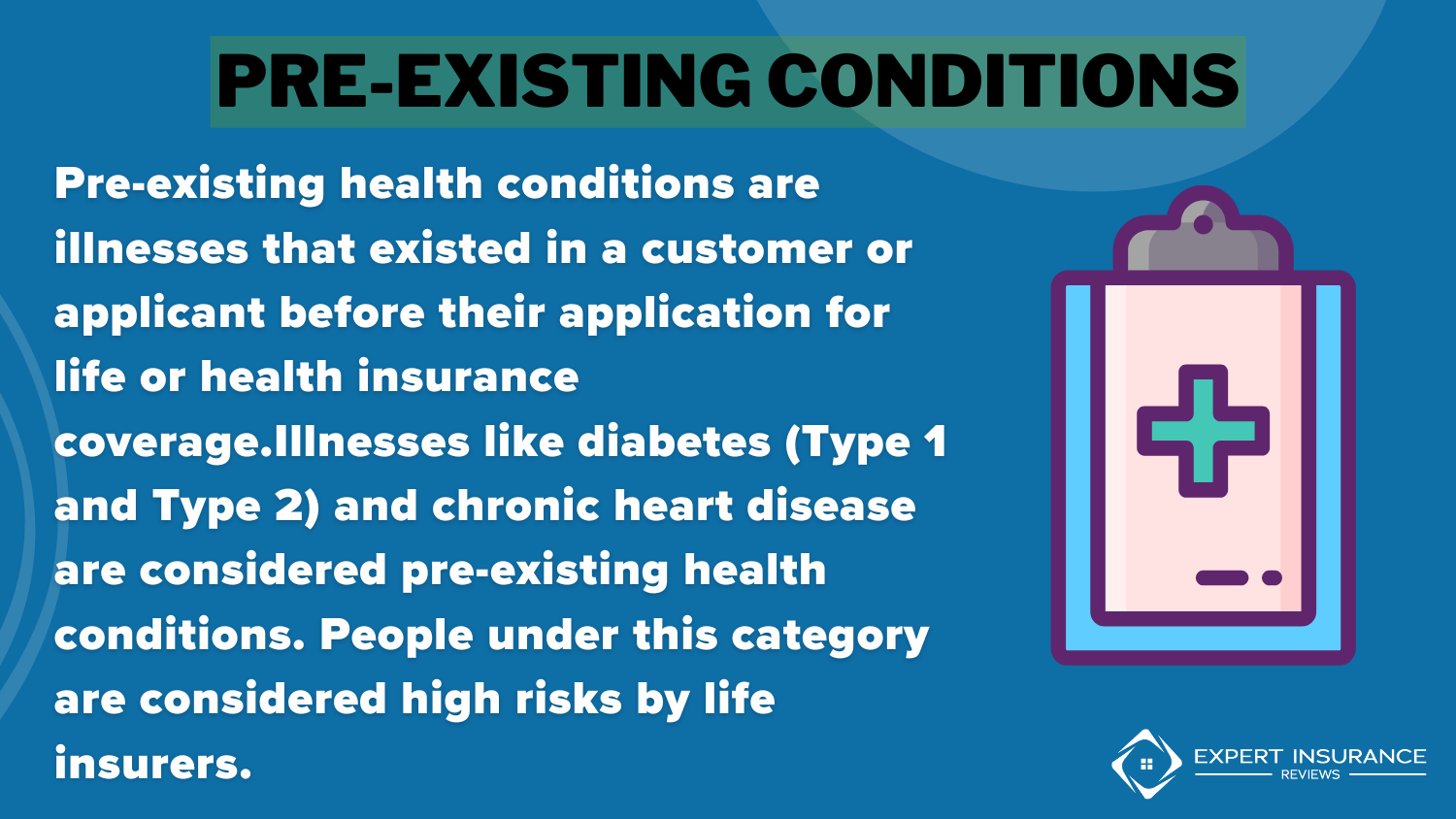 Pre-Existing Conditions: Bet Life Insurance for High-Risk Individuals