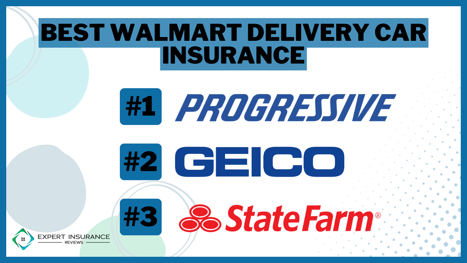 Best Walmart Delivery Car Insurance: Progressive, Geico, and State Farm