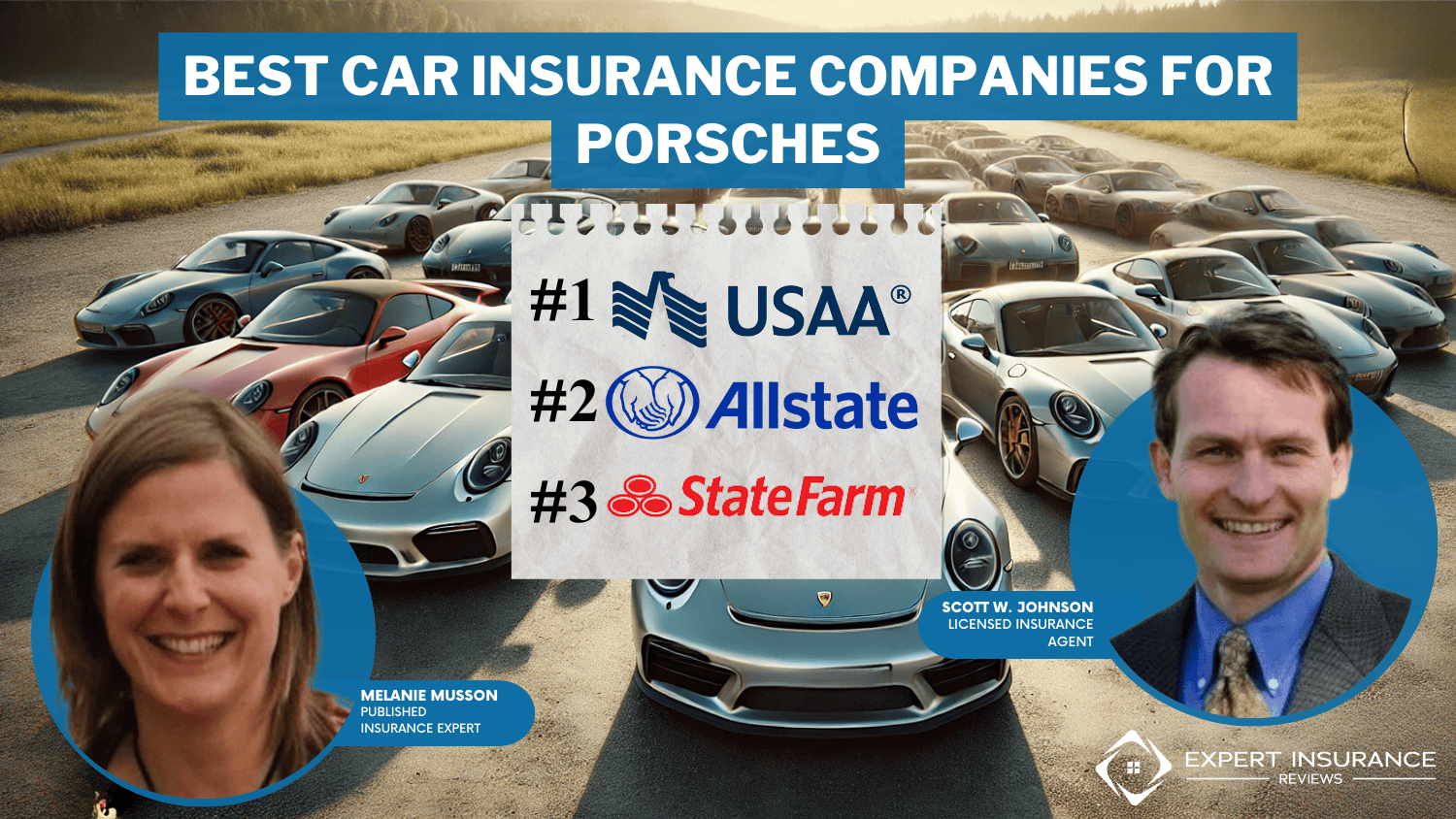 Best Car Insurance Companies for Porsches: USAA, Allstate, and State Farm