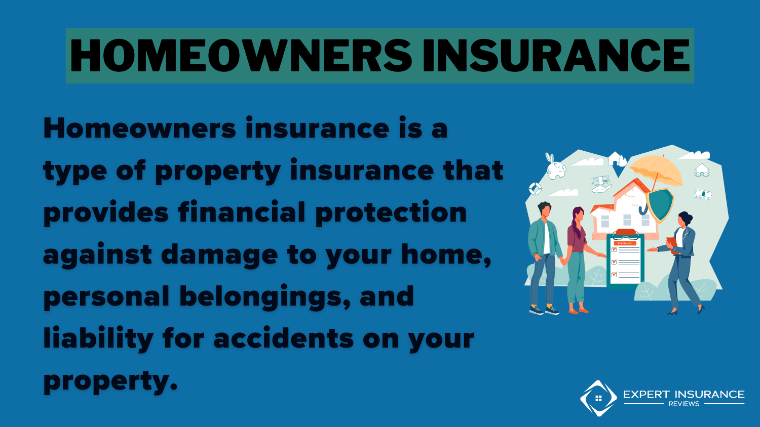 Cheapest Homeowners Insurance: Homeowners Insurance Definition Card